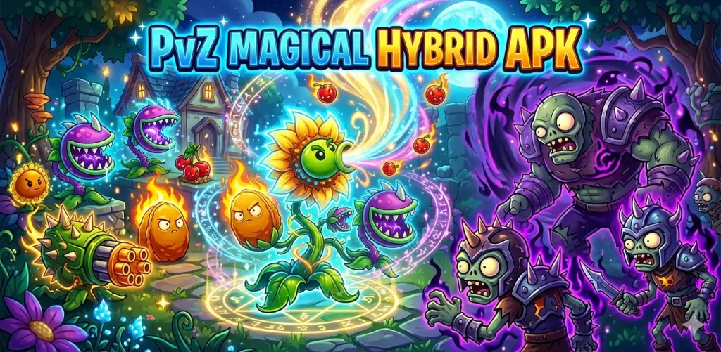 Download PvZ Fusion Magical Hybrid