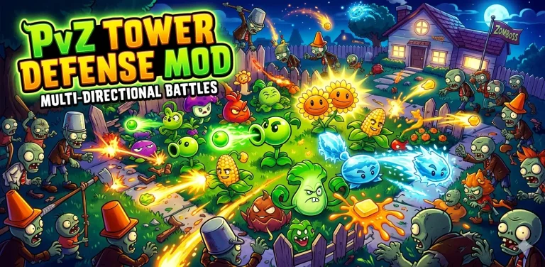 PvZ Tower Defense Mod