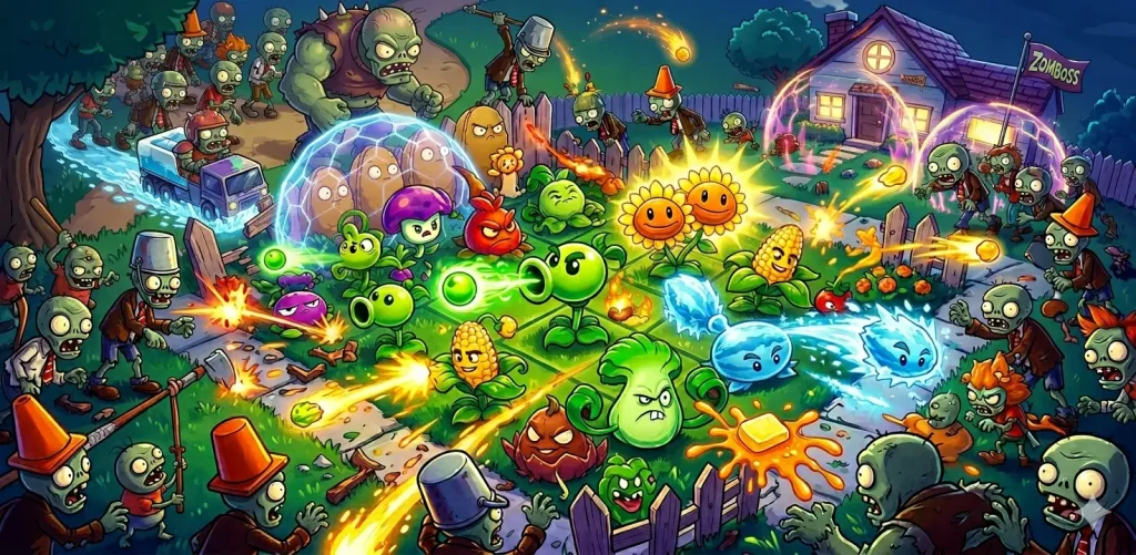 Pvz Tower Defense Gameplay 2