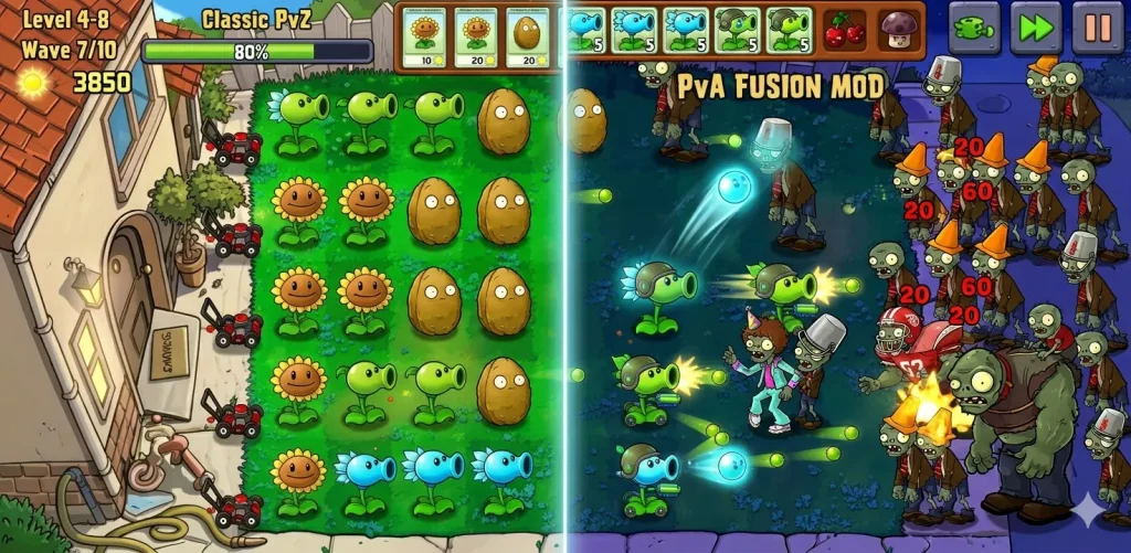 What is Pvz Fusion Shooting Mod