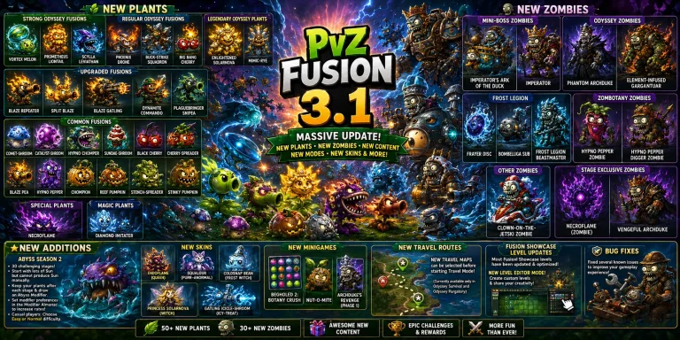 PvZ Fusion 3.1
