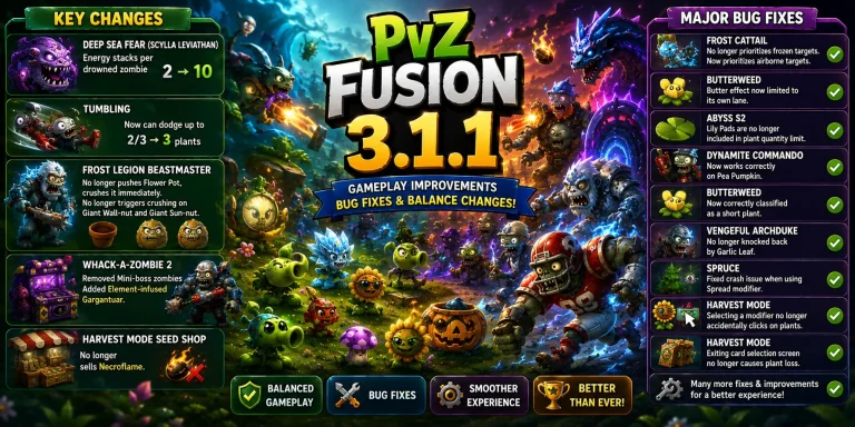 PvZ Fusion 3.1.1