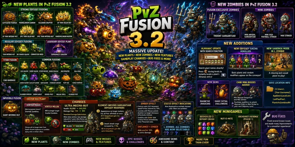 PvZ Fusion 3.2