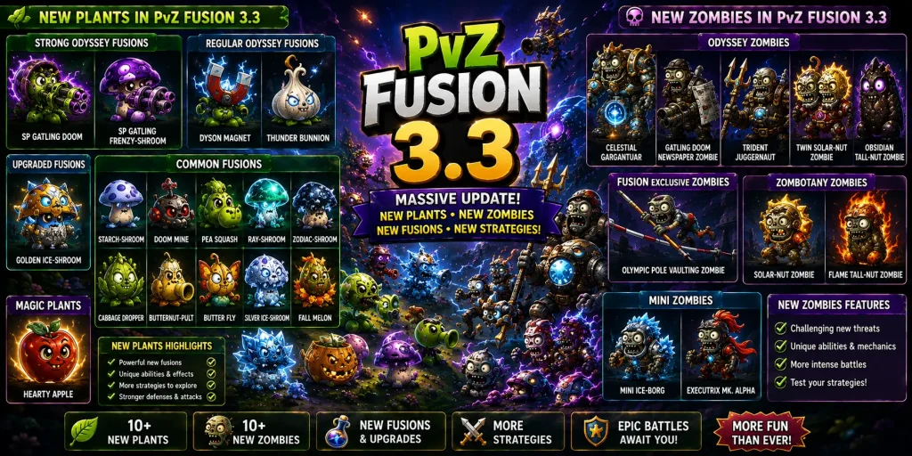 PvZ Fusion 3.3
