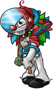 Clown-on-the-Pogo Zombie