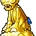 Golden Zombie Statue