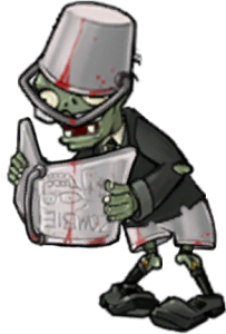 Iron Newspaper Zombie