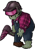 Netherite Driller Zombie