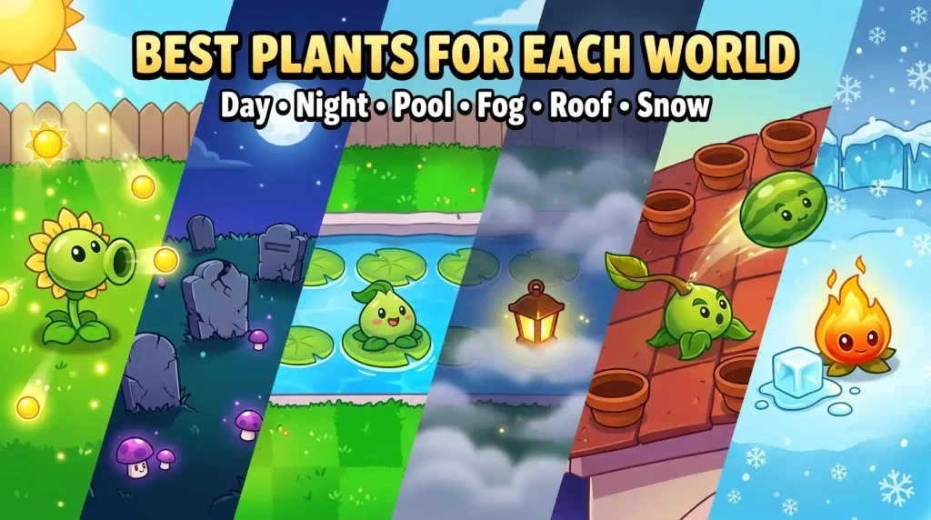 Best Plants For Each World