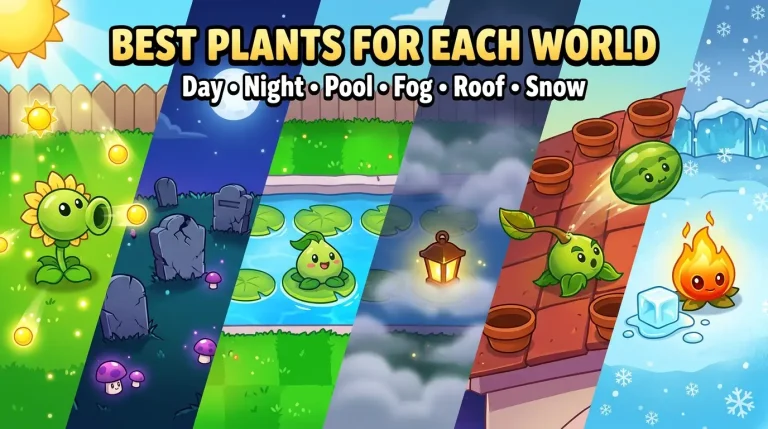 Best Plants For Each World