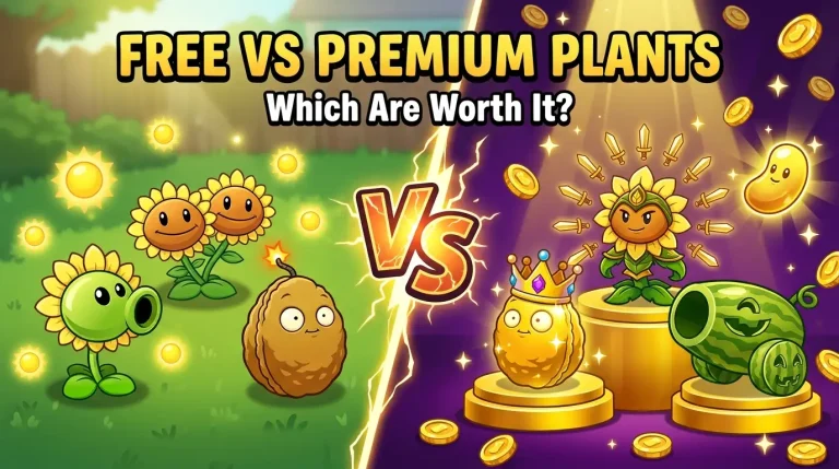 Free VS Premium Plants