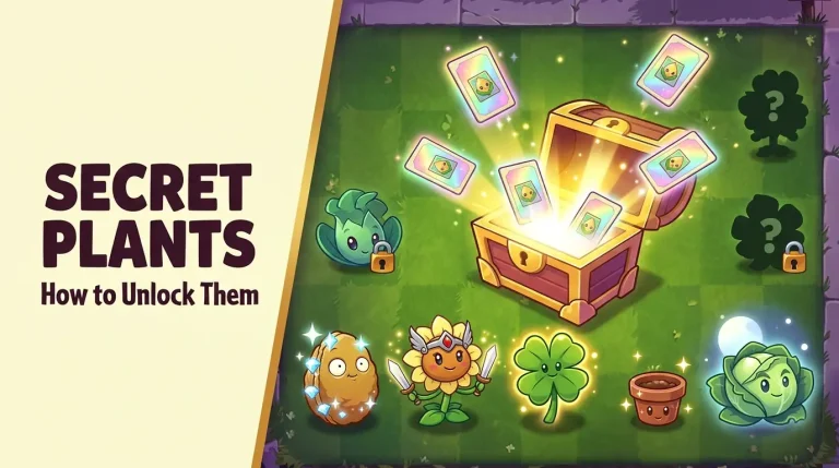 PvZ Fusion Secret Plants