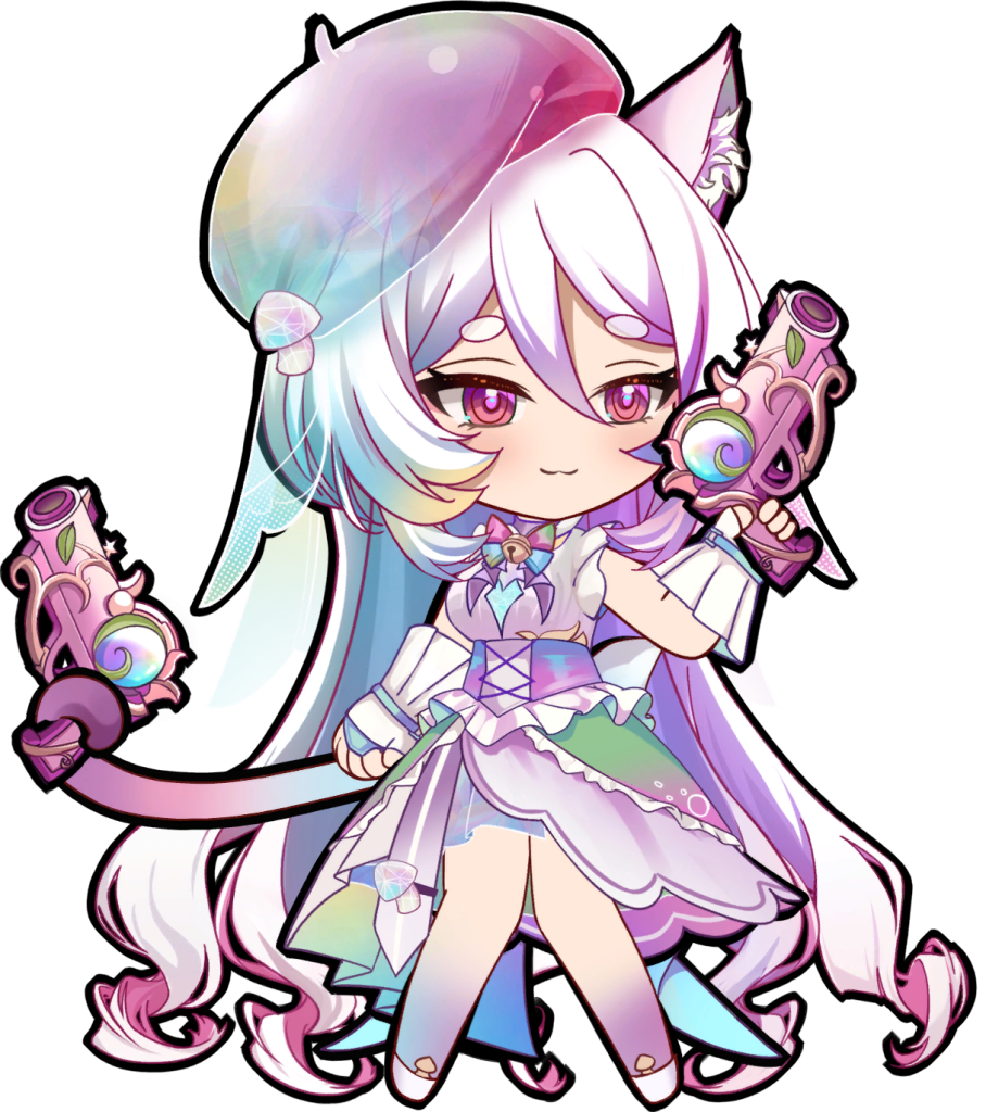 Charming Cattail Girl