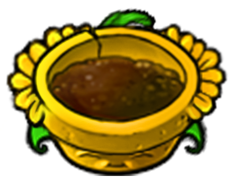 Sunflower Pot
